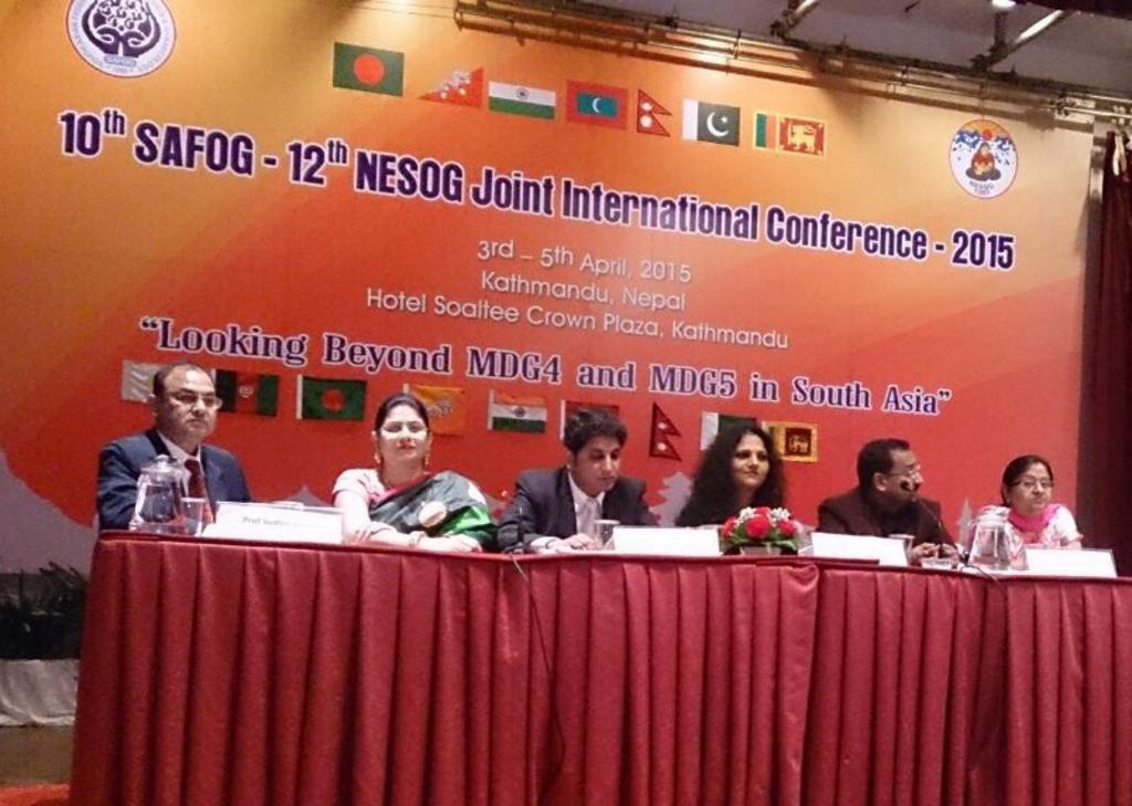 Representing India at SAFOG